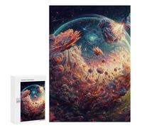 300 PCS Jigsaws for Adults Puzzle Galactic Cataclysm Cosmic Collision Adult Jigsaw Relax Games Difficult Challenge Challenging To Complete 300 PCS