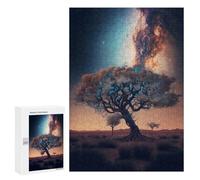 300 PCS Jigsaws for Adults Puzzle Galactic Desert Dreamscape Jigsaw Puzzle Hands-on Game But Fun And Humorous Birthday Present, Gifts, 300 PCS