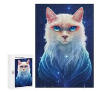 300 PCS Jigsaws for Adults Puzzle Galactic Whiskered Guardian -1 Jigsaw Puzzle Hands-on Game But Fun And Humorous Birthday Present, Gifts, 300 PCS