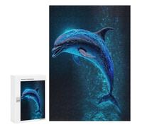 300 PCS Jigsaws for Adults Puzzle Glowing Oceanic Journey Adult Jigsaw Relax Games Difficult Challenge Challenging To Complete 300 PCS