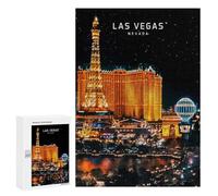 300 PCS Jigsaws for Adults Puzzle Las Vegas US Puzzles for Adults Hands-on Game Hand Speed Race Great Gift for Gaming 300 PCS
