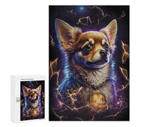 300 PCS Jigsaws for Adults Puzzle Magical Dog Portrait Adult Jigsaw Relax Games Difficult Challenge Challenging To Complete 300 PCS