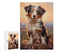 300 PCS Jigsaws for Adults Puzzle Miniature American Shepher Puzzle for Adults Family Game Difficult Challenge Gifts for Friends And Family 300 PCS