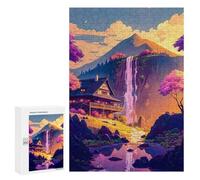 300 PCS Jigsaws for Adults Puzzle Mountain Retreat Serenity Adult Jigsaw Relax Games Difficult Challenge Challenging To Complete 300 PCS