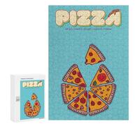 300 PCS Jigsaws for Adults Puzzle PIZZA BASICS II Puzzle for Adults Family Game Difficult Challenge Gifts for Friends And Family 300 PCS