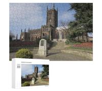 `300 PCS Jigsaws for Adults Puzzle St. Peter's Church, Wolverhampton Adult Jigsaw Puzzle Toy Wall Decor Wall Art Challenging To Complete 300 PCS