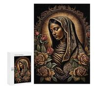 300 PCS Jigsaws for Adults Puzzle The Virgin of Guadalupe Puzzle for Adults Family Game Difficult Challenge Gifts for Friends And Family 300 PCS