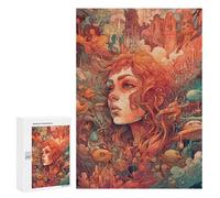 `300 PCS Jigsaws for Adults Puzzle Whimsical Sea Fantasy Adult Jigsaw Puzzle Toy Wall Decor Wall Art Challenging To Complete 300 PCS