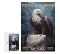 300 PCS Jigsaws for Adults Puzzle Your Butt Napkins Jigsaws for Adults Fun Games Stress Reliever Challenging To Complete 300 PCS