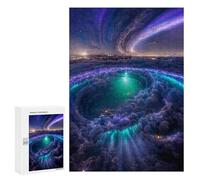 300 PCS Jigsaws for Teenagers Cosmic Whirlpool Galaxy Puzzle For Teenagers Analysis And Logic Difficult And Challenge for Is Ideal As A Gift 300 PCS