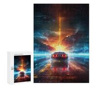 300 PCS Jigsaws for Teenagers Time Machine Adventure Jigsaw for Teenagers Enhance Memory Challenging To Complete Learning Educational Toys 300 PCS