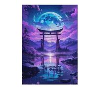 300 PCS Jigsaws for Teenagerss Celestial Torri Portal Puzzle for Adults Hands-on Game Hand Speed Race Birthday Present, Gifts, 300 PCS