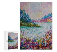 300 PCS Jigsaws for Teenagerss Colourful Calm Jigsaw for Teenagerss Stress Reliever Every Piece Is Unique - Deal As Gifts for The Whole Family 300 PCS