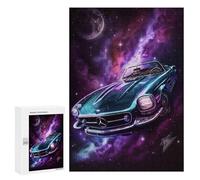 300 PCS Jigsaws for Teenagerss Galactic Luxury Convertible Jigsaw for Teenagerss Stress Reliever Every Piece Is Unique - Deal As Gifts for The Whole Family 300 PCS