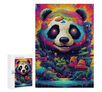 300 PCS Jigsaws for Teenagerss Panda Paradise Puzzle for Adults Relaxing Games Enhance Memory Gifts for Friends And Family 300 PCS