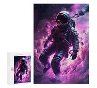 300 PCS Jigsaws for Teenagerss Pink Space Puzzle for Adults Toy Wall Decor A Work of Art Birthday Present, Gifts, 300 PCS