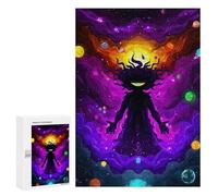 300 PCS Jigsaws for Teenagerss Puzzle Cosmic Entity in A Colorful Universe Jigsaws for Adults Hands-on Game Pattern Assembly Unique Gifts for Birthday And Christmas 300 PCS