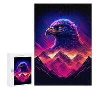 300 PCS Jigsaws for Teenagerss Puzzle Galactic Eagle Majesty Adult Jigsaw Puzzle Toy Wall Decor But Fun And Humorous Parent-child Interaction 300 PCS