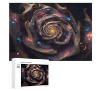 300 PCS Jigsaws for Teenagerss Puzzle Galactic Spiral Nebula Puzzle for Adults Hands-on Game Difficult Hard Parent-child Interaction 300 PCS