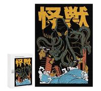 300 PCS Jigsaws for Teenagerss Puzzle Kaiju Cthulhu Jigsaws for Adults Hands-on Game Pattern Assembly Unique Gifts for Birthday And Christmas 300 PCS