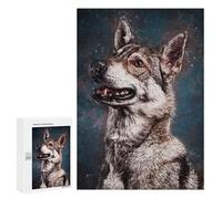 300 PCS Jigsaws for Teenagerss Puzzle Splatter Hunter Dog Jigsaws for Adults Hands-on Game Pattern Assembly Unique Gifts for Birthday And Christmas 300 PCS