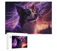 300 PCS Jigsaws for Teenagerss Thundering Canine Majesty -8 Adult Jigsaw Puzzle Toy Wall Decor Precision Cutting Great Gift for Gaming 300 PCS