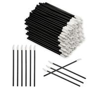 300 PCS Lip Brushes,Lipstick Applicator Lip, Disposable Brushes Black lip, Gloss Wands Eyeshadow Concealer Brushe, Reusable Cosmetic Brush Tool, Applicator Wands Travel Kit