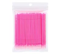 300 PCS Micro Applicators Brushes,Disposable Micro Applicator Brush,Micro Brushes Eyelash Extension Applicators,pink Micro Applicators,Micro Applicator Brushes Longer Tips Micro Brushes for Eyelashes