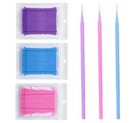 300 PCS Micro Brushes Ultra-Fine Paint Micro Applicators Disposable Touch up Paint Brushes for Automotive Scratch Clearance Repair