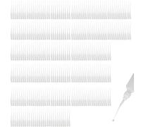 300 Pcs Micro Glue Tips for Bottles, Precision Micro-Tips Glue Applicator Extender for Applicator Crafts Hobby Repairs Lab Adhesive Dispensing 7cm