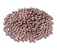300 Pcs Nano Rings Silicone Lined 3mm Brown Nano Beads Hair Extensions Silicone Lined Nano Beads Silicone Lined Smaller Than Micro Beads Micro Rings Hair Extensions Beads for Nano Hair Extensions