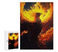 300 PCS Puzzle For Adults Abstract Art Phoenix Jigsaws for Adults Puzzle Enhance Memory Fun Activities at Home for Is Ideal As A Gift 300 PCS