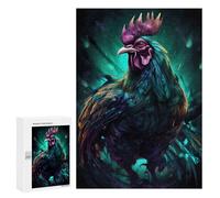300 PCS Puzzle For Adults Chicken Adorable Jigsaws for Adults Relax Games Pattern Assembly Deal As Gifts for The Whole Family 300 PCS