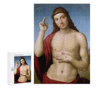 300 PCS Puzzle For Adults Christ Blessing by Raphael Jigsaw for Adults Relax Games Staycation Kill Time Deal As Gifts for The Whole Family 300 PCS