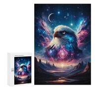 300 PCS Puzzle For Adults Cosmic Eagle Jigsaws for Adults Puzzle Enhance Memory Fun Activities at Home for Is Ideal As A Gift 300 PCS