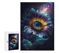 300 PCS Puzzle For Adults Cosmic Sunflower Bloom-8 Jigsaws for Adults Puzzle Enhance Memory Fun Activities at Home for Is Ideal As A Gift 300 PCS