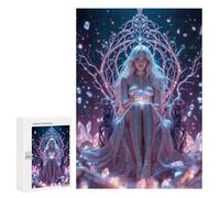 300 PCS Puzzle For Adults Crystal Queen Jigsaws for Adults Puzzle Enhance Memory Fun Activities at Home for Is Ideal As A Gift 300 PCS