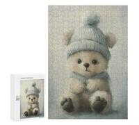 300 PCS Puzzle for Adults Cute Teddy Bear Nursery Puzzle For Teenagerss Improve Memory Fun Activities at Home Stress Reduction Gifts 300 PCS