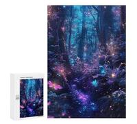 300 PCS Puzzle For Adults Enchanted Forest Path Jigsaws for Adults Relax Games Pattern Assembly Deal As Gifts for The Whole Family 300 PCS