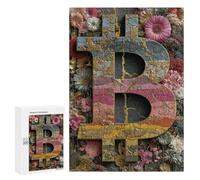 300 PCS Puzzle For Adults Floral Letter B Decor Puzzle For Teenagers Analysis And Logic Help The Brain Exercise Deal As Gifts for The Whole Family 300 PCS