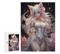 300 PCS Puzzle for Adults Foxfire Goddess Puzzle For Teenagers Improve Memory Every Piece Is Unique - Learning Educational Toys 300 PCS