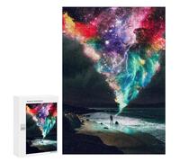 300 PCS Puzzle for Adults Galactic Beach Encounter Adult Jigsaw Puzzle Brain Teaser Game But Fun And Humorous Fun at Home Activities, 300 PCS