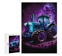 300 PCS Puzzle for Adults Galactic Tractor Adventure-14 Puzzle For Teenagers Improve Memory Every Piece Is Unique - Learning Educational Toys 300 PCS