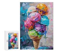 300 PCS Puzzle For Adults Ice IV Jigsaws for Adults Relax Games Pattern Assembly Deal As Gifts for The Whole Family 300 PCS