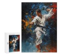 300 PCS Puzzle For Adults Martial Arts Mastery Jigsaw for Adults Relax Games Staycation Kill Time Deal As Gifts for The Whole Family 300 PCS