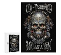 300 PCS Puzzle For Adults Oldfashioned Halloween Jigsaw for Adults Relax Games Staycation Kill Time Deal As Gifts for The Whole Family 300 PCS