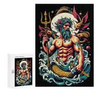 300 PCS Puzzle For Adults Poseidons Realm Jigsaws for Adults Relax Games Pattern Assembly Deal As Gifts for The Whole Family 300 PCS