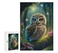 300 PCS Puzzle for Adults Pretty Little Owl Puzzle For Teenagers Improve Memory Every Piece Is Unique - Learning Educational Toys 300 PCS