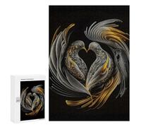 300 PCS Puzzle for Adults Rock Dove Birds Loving Puzzle For Teenagers Improve Memory Every Piece Is Unique - Learning Educational Toys 300 PCS