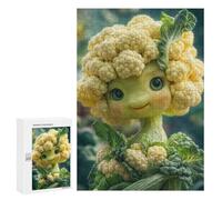 300 PCS Puzzle For Adults Sweet Cauliflower Creature Jigsaws for Adults Puzzle Enhance Memory Fun Activities at Home for Is Ideal As A Gift 300 PCS